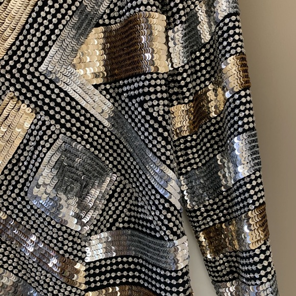 Dundas Sequin Mini Dress size 38 - Picture 6 of 11